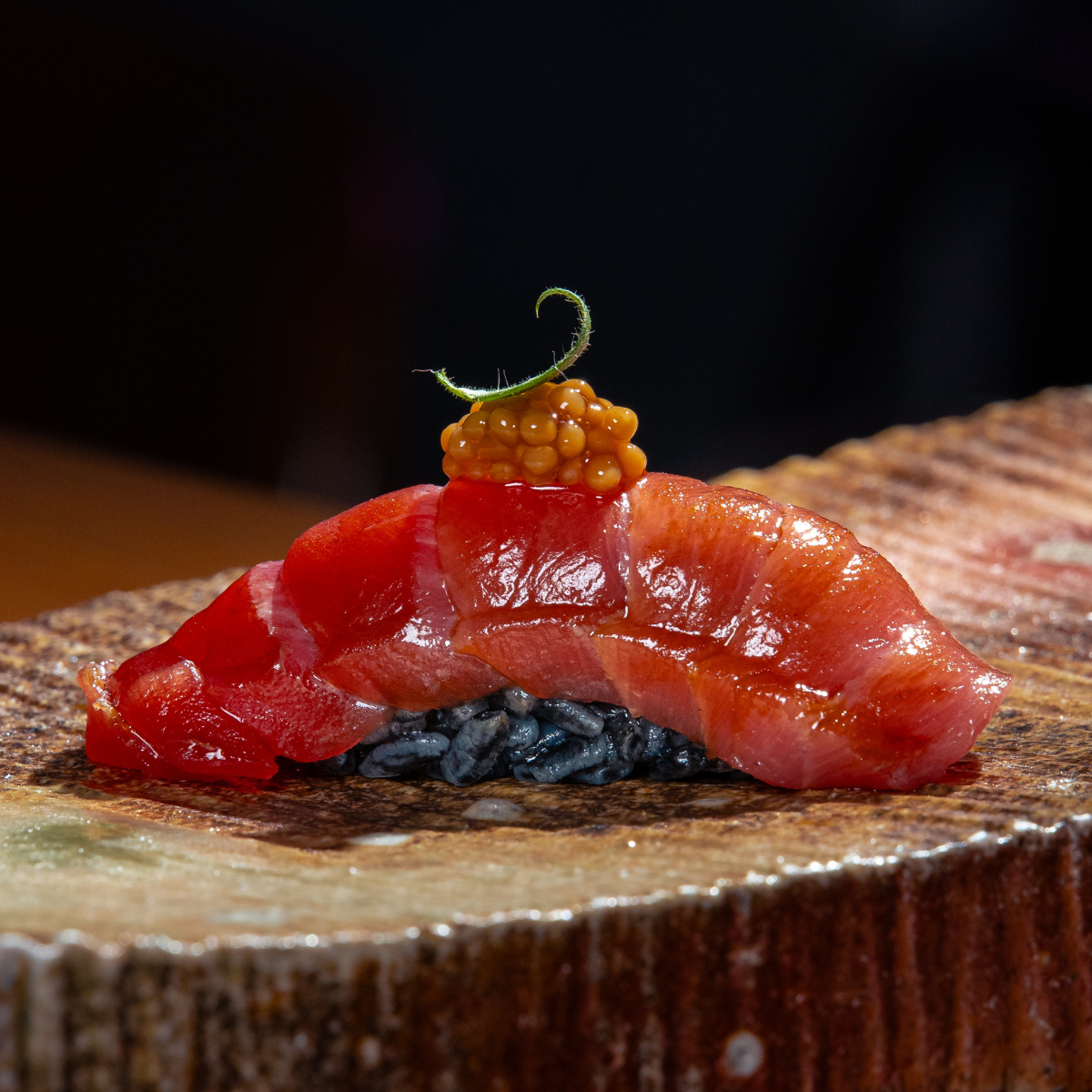 Macro nigiri chutoro